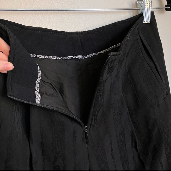 Vintage Zip Up Trousers with Embossed Design - Picture 3 of 6